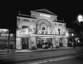 Night view of the Strand Theatre at 527 Duval Street - Key West, Florida.