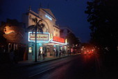 Nighttime view of the Strand Theatre at 527 Duval Street after conversion into Ripley's Believe It or Not! Odditorium - Key West, Florida.
