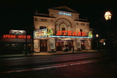Night view of the Strand Theatre at 527 Duval Street - Key West, Florida.