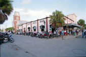 Sloppy Joe's Bar on the corner of Duval Street - Key West, Florida.