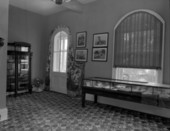 Interior display inside the Hemingway House..
