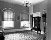 View of upstairs area inside the Hemingway House, Key West, FL..
