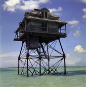 House on stilts-Northwest channel..