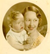 Portrait of Donn Dughi with his mother Irene.
