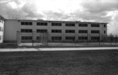 Florida State Prison building in Starke, Florida.