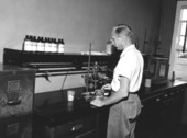 Scientist at the Third District Testing Laboratory - Chipley, Florida