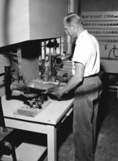 Scientist at the Third District Testing Laboratory - Chipley, Florida