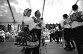 Czech Beseda dancers of Masaryktown performing at the Florida Folk Festival- White Springs, Florida