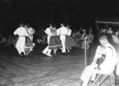 Czech Beseda dancers at the 1956 Florida Folk Festival- White Springs, Florida