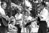 Branford String Band performing at the 1956 Florida Folk Festival- White Springs, Florida