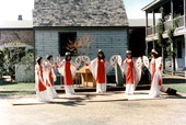 Vietnamese dancers - Pensacola, Florida.
