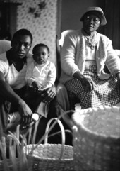 Basket makers Lucreaty Clark and Alfonso Jennings- Lamont, Florida