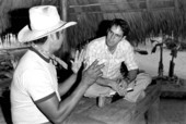 Ormond Loomis interviewing Paul Bowers- Big Cypress Seminole Indian Reservation, Florida