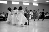 Palestinian dancing at a wedding reception at the Ramallah-American Club- Jacksonville, Florida.