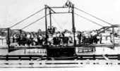 Grand Opening for the first steel bridge to cross the Caloosahatchee River - Olga, Florida