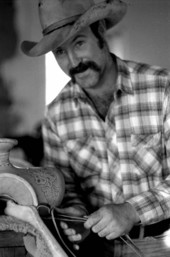 Mike Wilder making a saddle- Kenansville, Florida