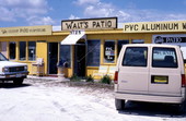 Walt's Patio storefront.