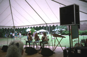 People playing Irish music at the 1991 Florida Folk Festival - White Springs, Florida
