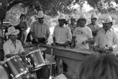Guatemalan band performing at the Festival of San Miguel- Indiantown, Florida