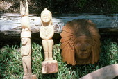 Figurines made by Seminole artisans- Tampa, Florida