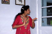 Nila Radhakrishnan performing an East Indian dance- Dade City, Florida