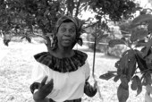 Lucille Frances-Fuller telling a Jamaican folk story- Miami, Florida