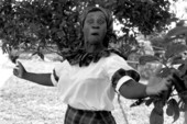 Lucille Frances-Fuller telling a Jamaican folk story- Miami, Florida