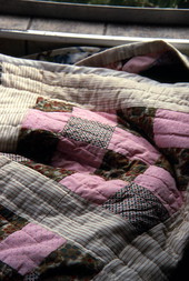 Quilt made by Lela Lewis - Riviera Beach, Florida.