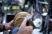 Headlight for frogging used by Norman Padgett - West Palm Beach, Florida.