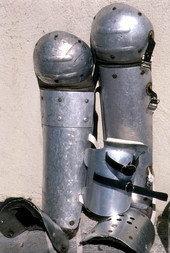 Leggings worn for protection by cane cutters - Pahokee, Florida