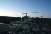 Helicopter sugarcane crop sprayer and foreman Justin Brown - Moore Haven, Florida
