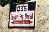 Sign for O.B.'s Indian Fry Bread - Hollywood, Florida