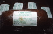 Spiced fruit bun at the U.S. Sugar Corp. commissary - Pelican Lake, Florida.