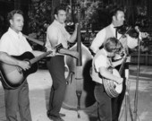 Grady Thompson and The Good Guys performing at the 1970 Florida Folk Festival - White Springs, Florida