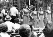 The Abundant Life Singers of Clearwater performing at the 1974 Florida Folk Festival - White Springs, Florida.