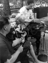 The Beers family performing at the 1965 Florida Folk Festival- White Springs, Florida.