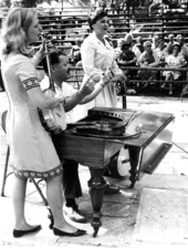 The Beers family performing at the Florida Folk Festival- White Springs, Florida.