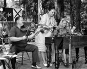 The Beers family performing at the Florida Folk Festival- White Springs, Florida.