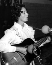 Sheila Flemming Miller performing at the 1977 Florida Folk Festival - White Springs, Florida