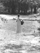 Sheila Flemming Miller at the 1976 Florida Folk Festival - White Springs, Florida
