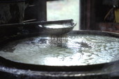Sugarcane syrup boiling - Wellborn, Florida