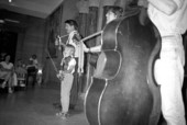 Johnson Family Band performing at 4th of July celebration in Foster Tower - White Springs, Florida