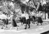 Scottish Country dancing at Key Biscayne Scottish Games- Key Biscayne, Florida.