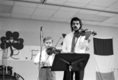 Unidentified fiddlers performing - Jacksonville, Florida.