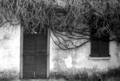 Entrance to the Prince Murat house - St. Augustine, Florida