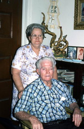 Bluegrass musicians Gordon and Carrie Rouse at their home - Miami, Florida.
