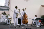 The Billy Rolle Orchestra performing at the Traditions Festival - Miami, Florida.
