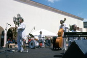 The Billy Rolle Orchestra performing at the Traditions Festival - Miami, Florida.