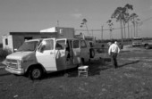 Transportation belonging to the band La Fuerza del Norte - Florida City, Florida.