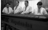 Marimba Mayalandia performs in the Rivera residence - Orlando, Florida.